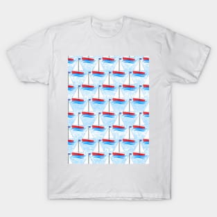 Sailing Pattern T-Shirt